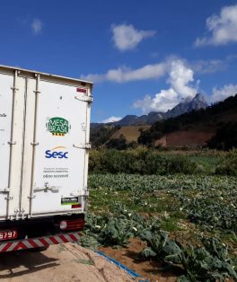 Mesa Brasil Sesc RJ no campo